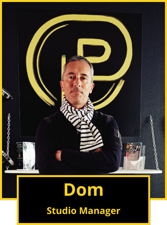 Dom, Studio Manager du Studio Pickup Caen